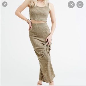SOLD !!! Free people beach skirt set